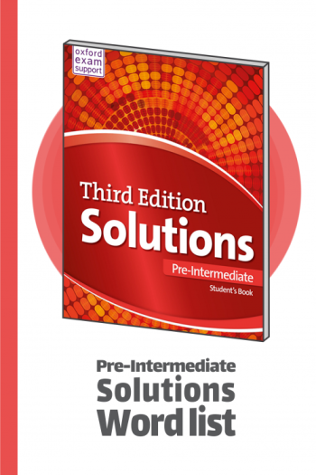 Solutions - Pre-Intermediate