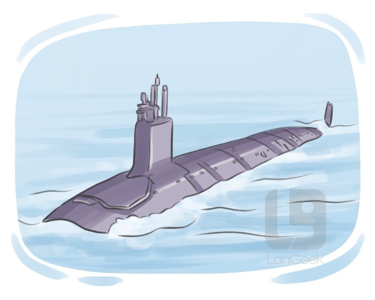 submarine definition and meaning