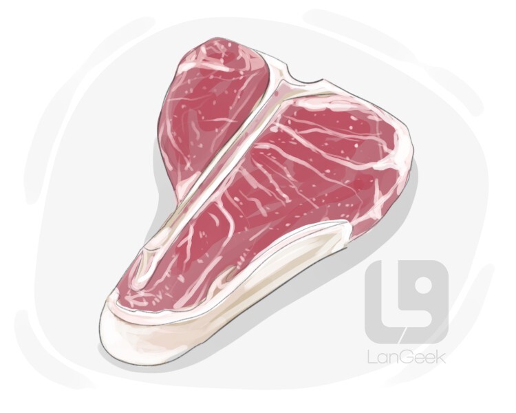 T-bone steak definition and meaning