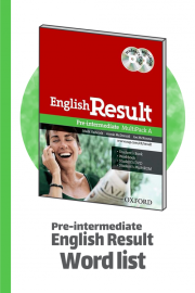 English Result - Pre-intermediate