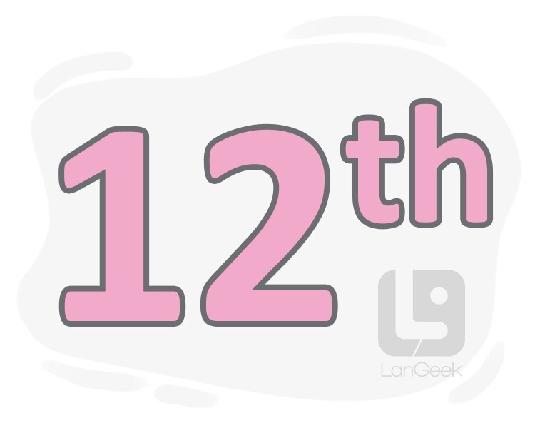 How to Pronounce 12th (Twelfth) 