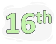 sixteenth