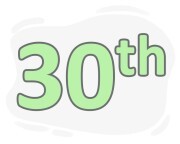 thirtieth