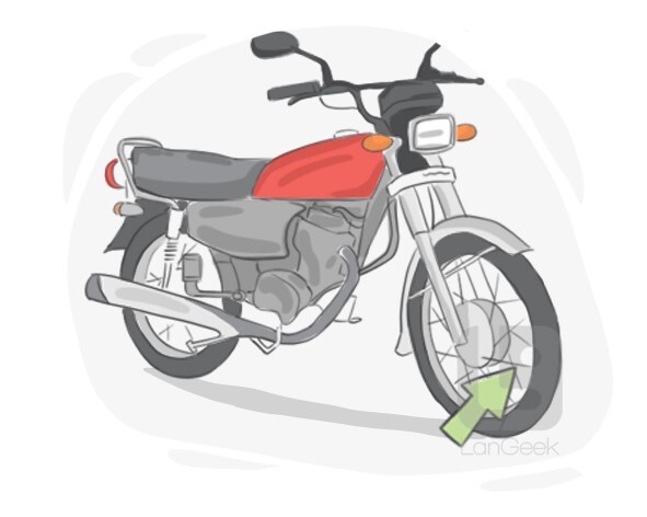 Definition & Meaning of "Spoke" | LanGeek