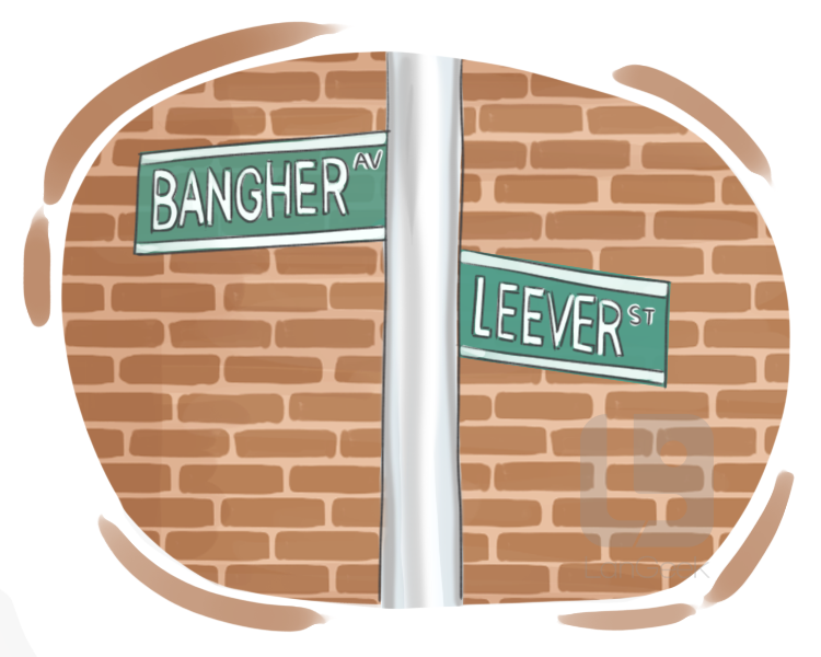street name definition and meaning