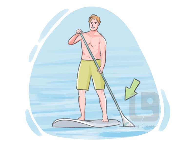 boat paddle definition and meaning