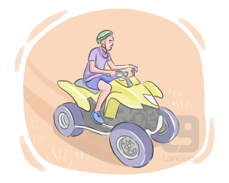 quad biking definition and meaning
