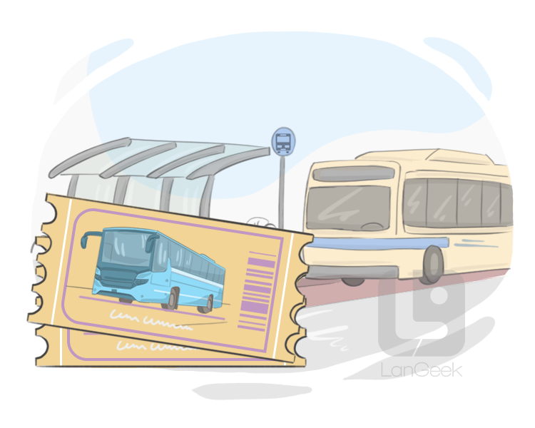 bus fare definition and meaning
