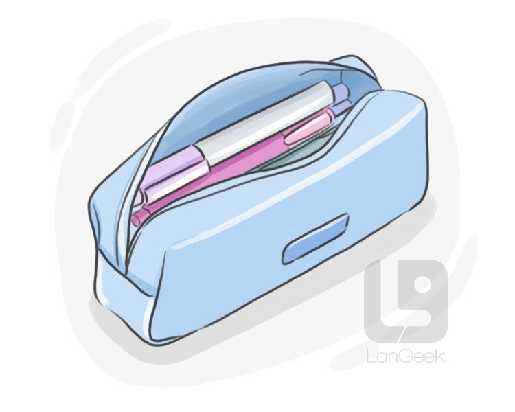 pencil box definition and meaning
