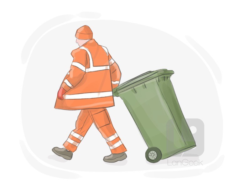 dustman definition and meaning