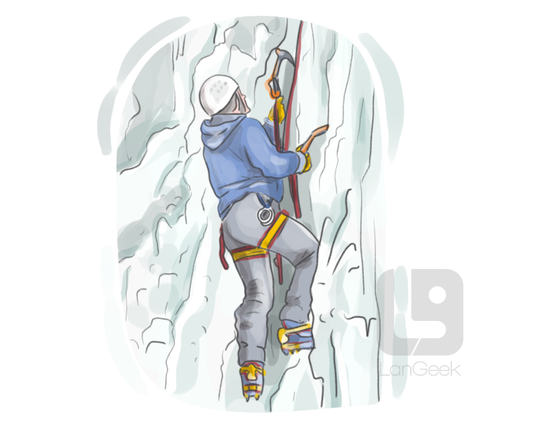 ice climbing definition and meaning