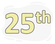twenty-fifth