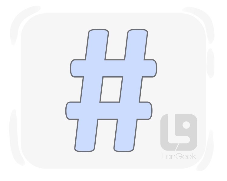 hashtag definition and meaning