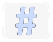 hashtag