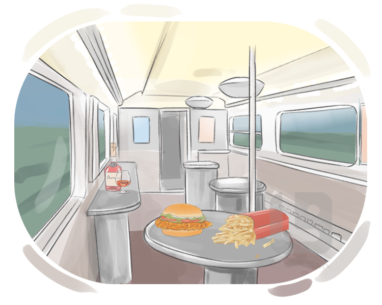dining car definition and meaning