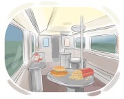 buffet car
