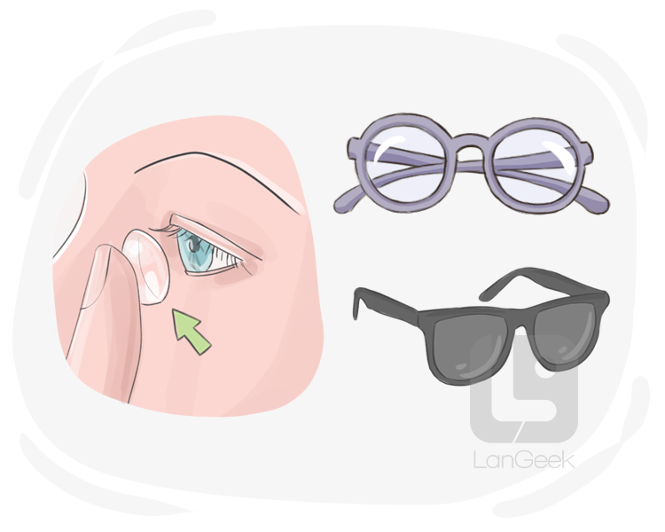 eyewear definition and meaning