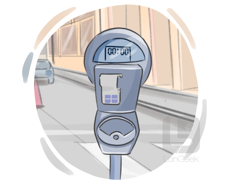 parking meter definition and meaning