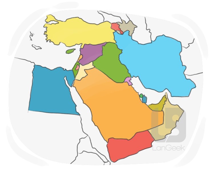 Middle East definition and meaning