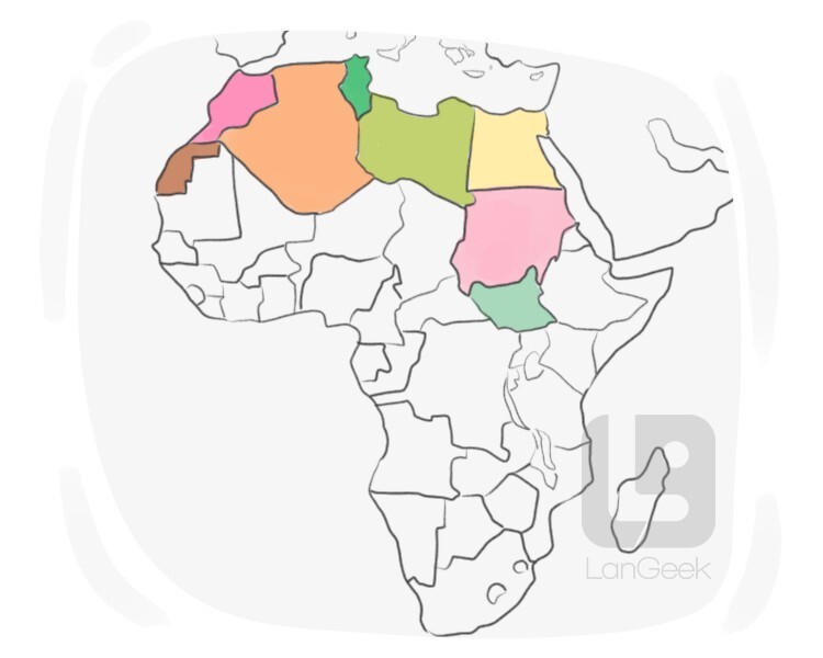 North Africa definition and meaning