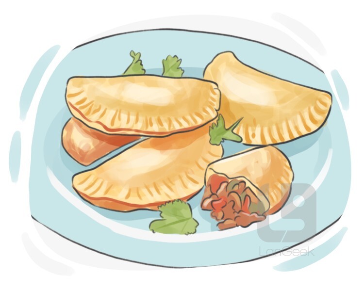 Definition & Meaning of "Cornish pasty" LanGeek