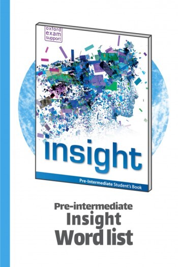 Livro Insight - Pré-intermediário