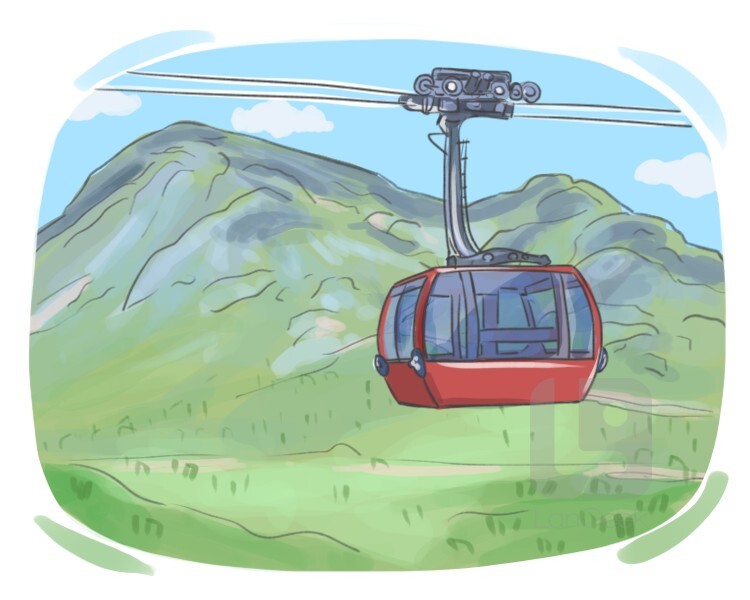 Definition & Meaning of "Cable car" LanGeek