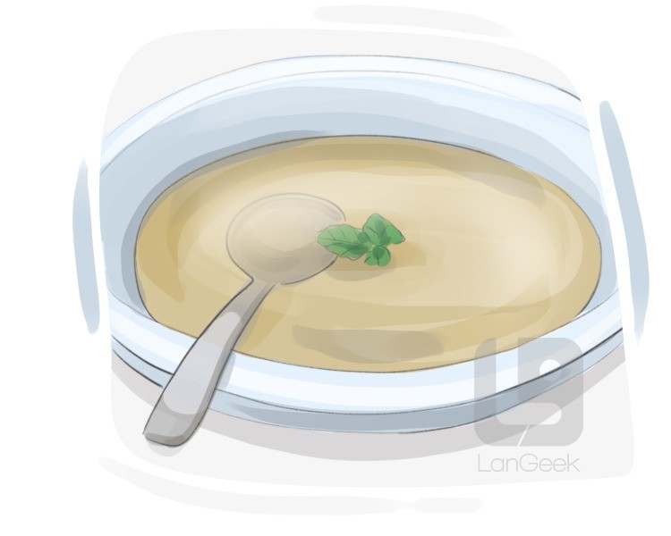 consomme definition and meaning