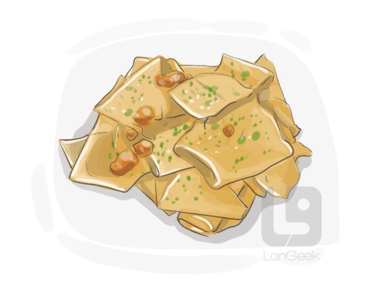 Definition & Meaning of "Pappardelle" | LanGeek