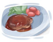 hamburger steak