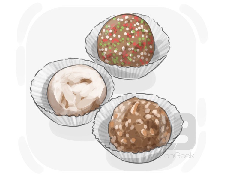 rum ball definition and meaning