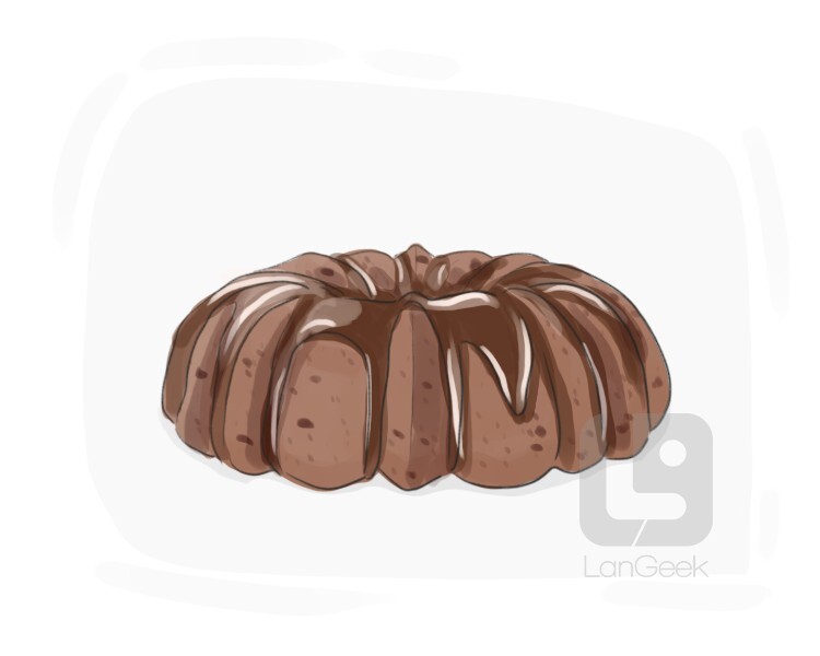 Bundt cake definition and meaning