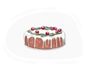 Christmas cake