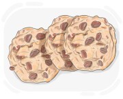 oatmeal raisin cookie