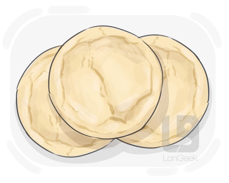 Definition & Meaning of "Sugar cookie" LanGeek