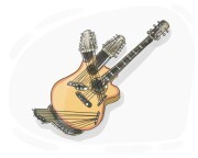 Pikasso guitar