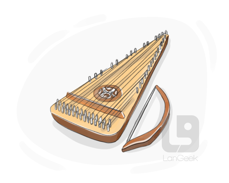 psaltery definition and meaning