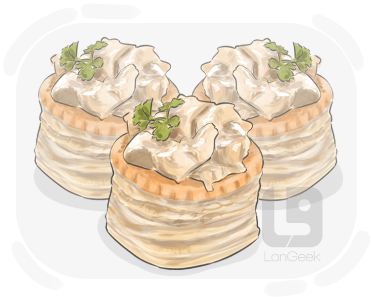 vol-au-vent definition and meaning