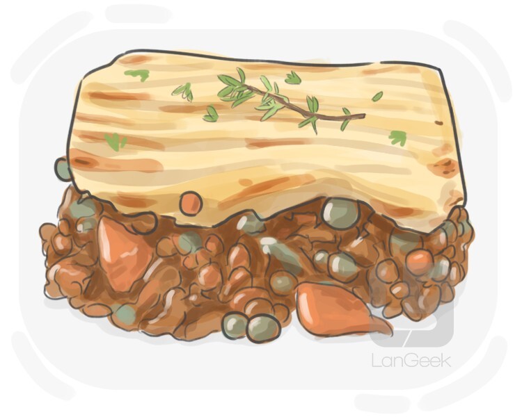 cottage pie definition and meaning