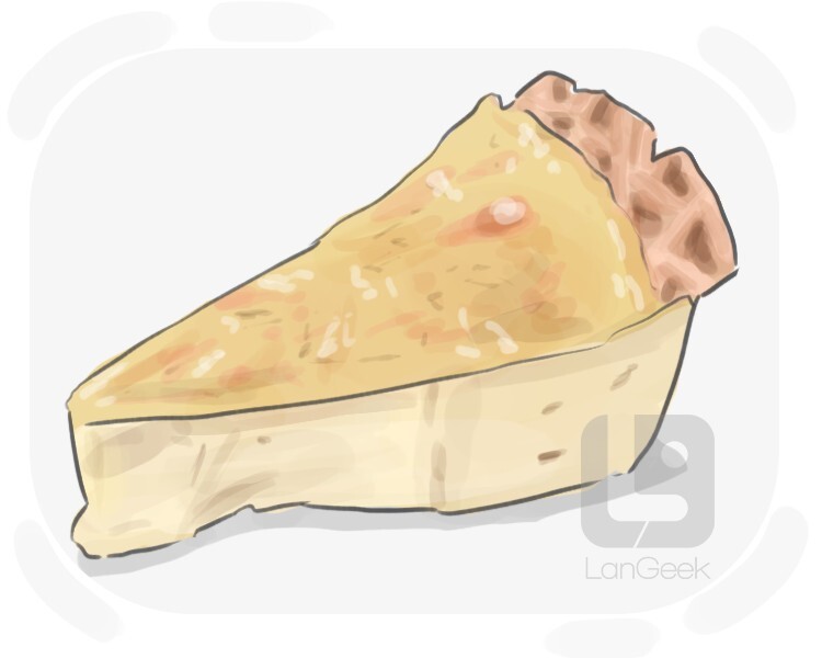 custard pie definition and meaning