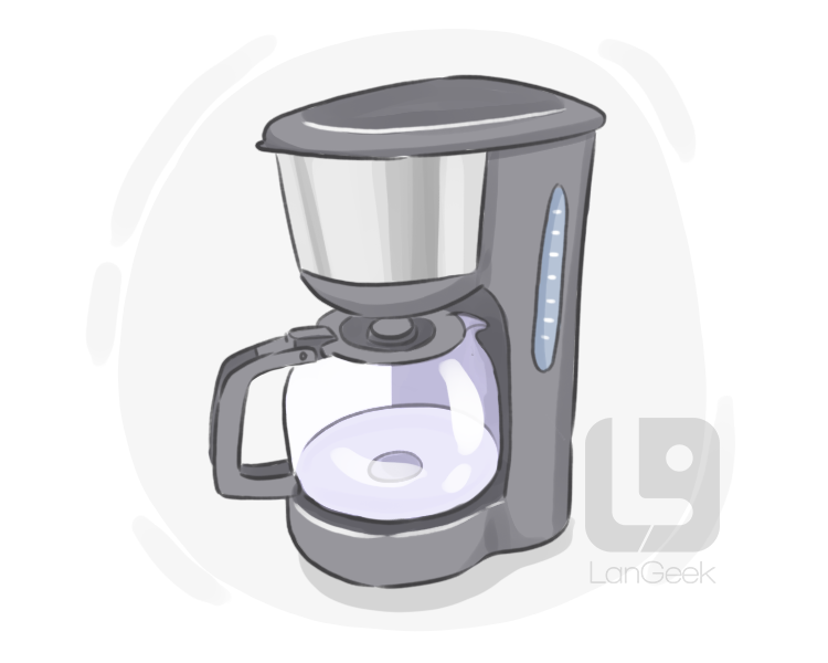 cafetiere definition and meaning