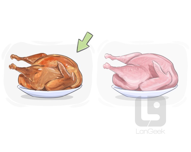 Definition & Meaning of "Cooked" | LanGeek