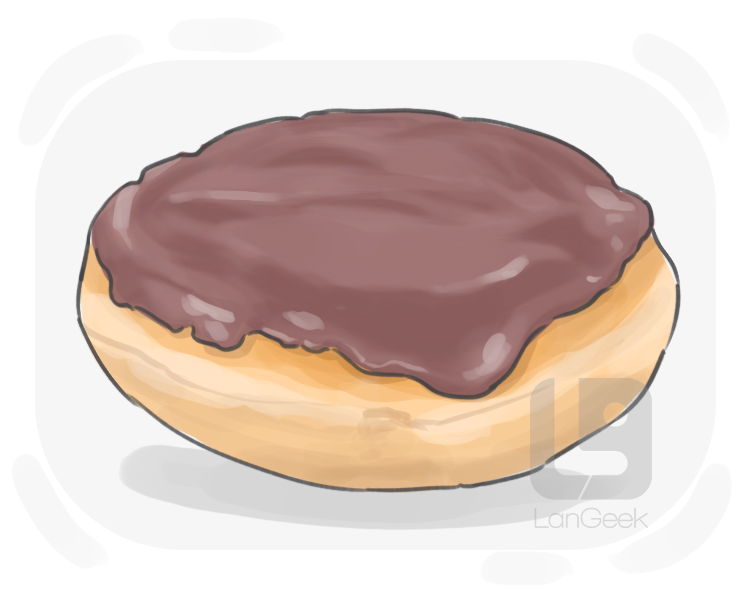 Boston cream donut definition and meaning