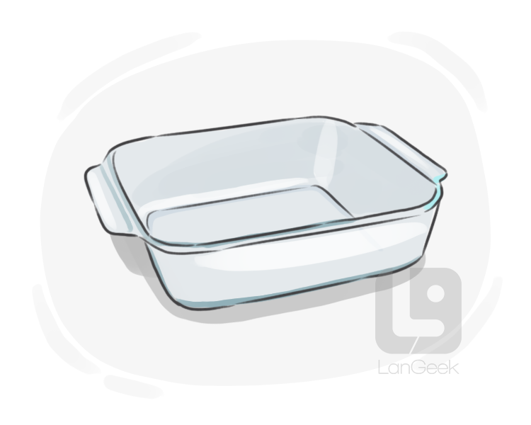 baking dish definition and meaning