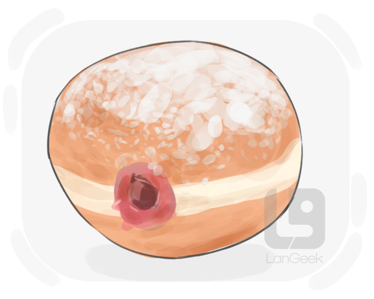 filled donut definition and meaning