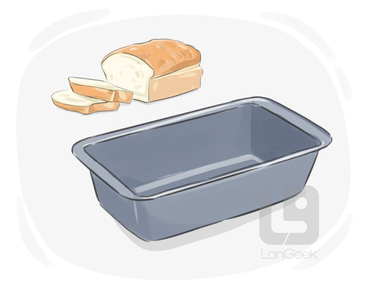 bread pan definition and meaning