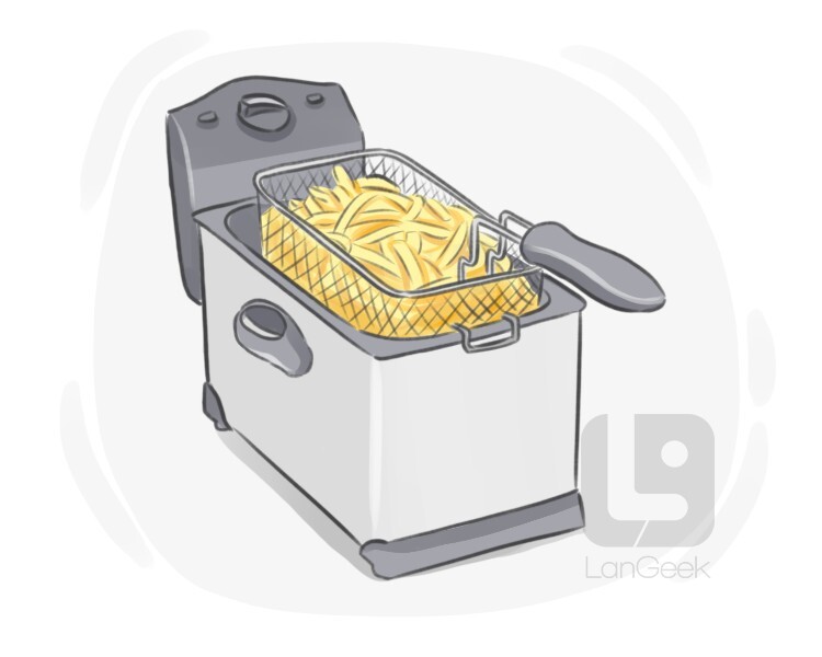 deep-fat fryer definition and meaning