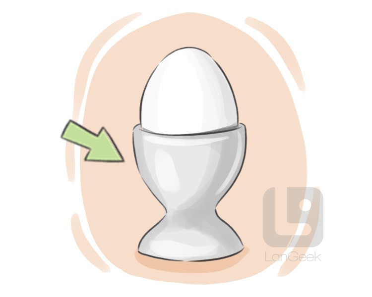 egg cup definition and meaning