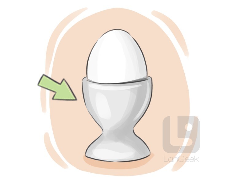 egg cup definition and meaning