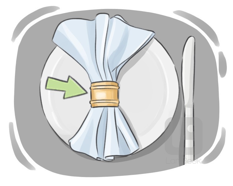napkin ring definition and meaning